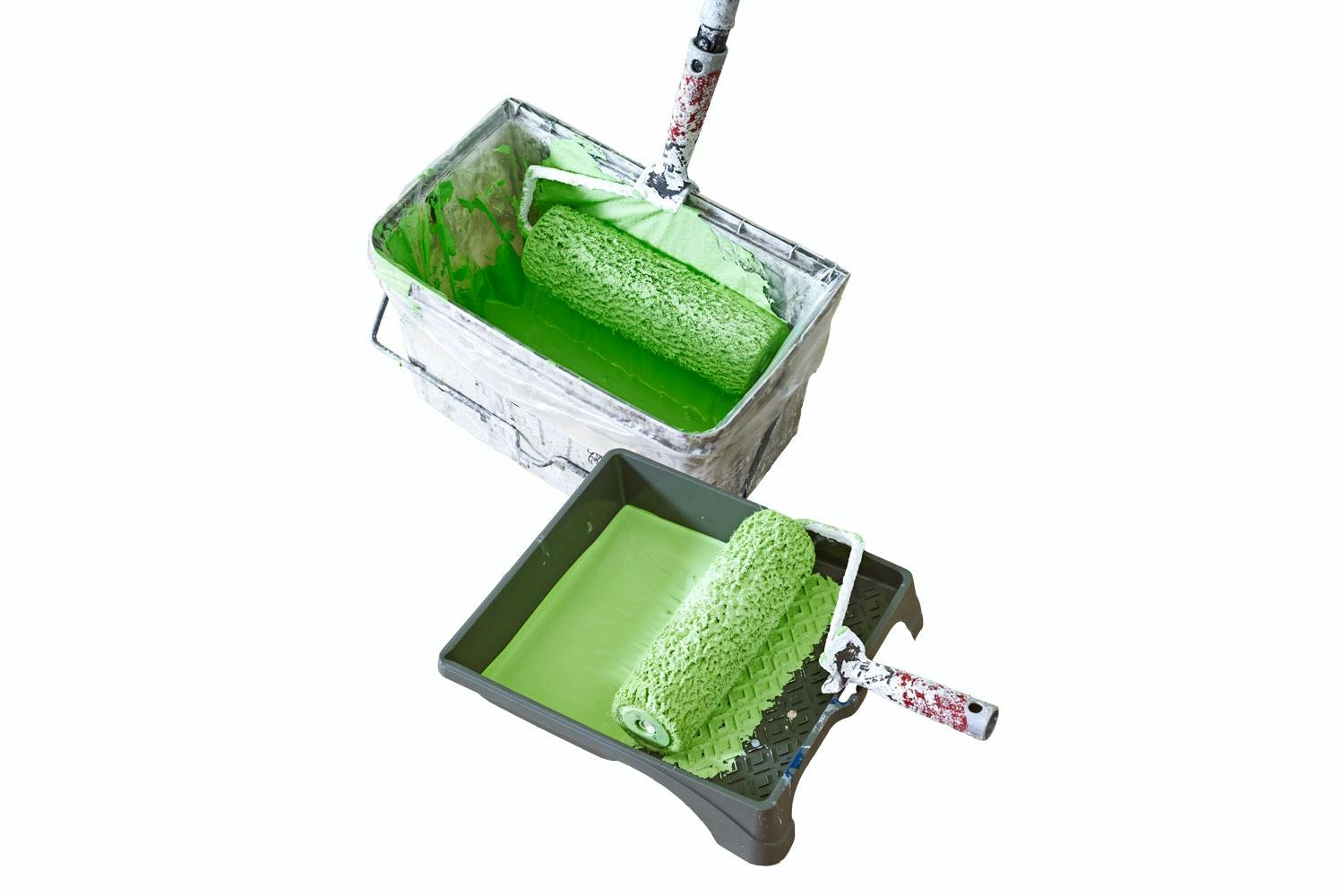 Spann till måla väggar Spann till måla väggar inomhus